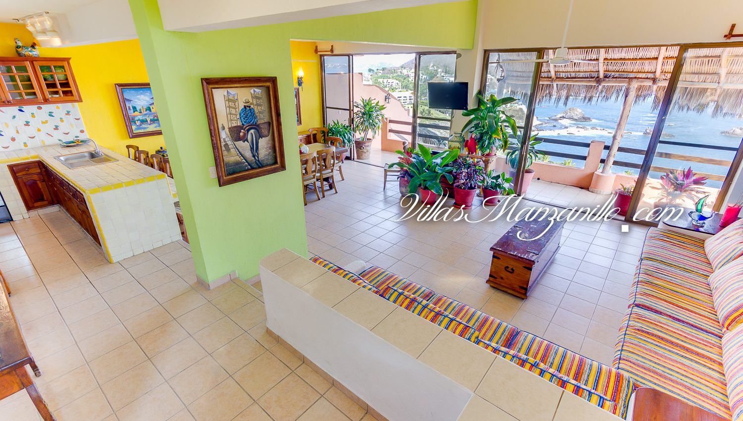 Se renta for rent Villa Oceano Azul Peninsula de Juluapan Manzanillo Colima Mexico-4